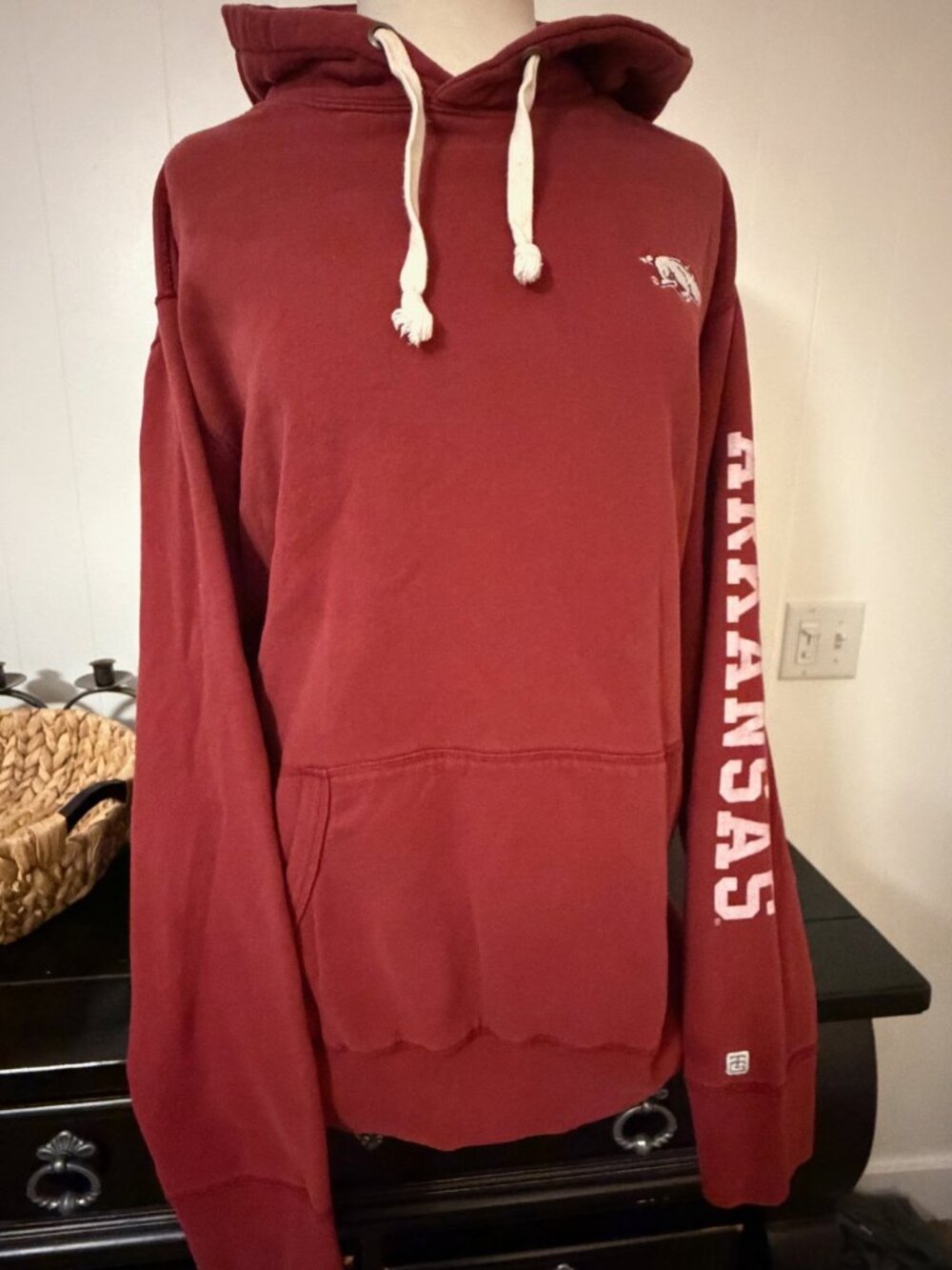 League Collegiate Wear Arkansas Razorbacks Heritage Hoodie XL